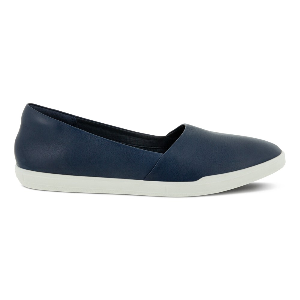 ECCO Womens Loafer Navy - Simpil - NTU-748209